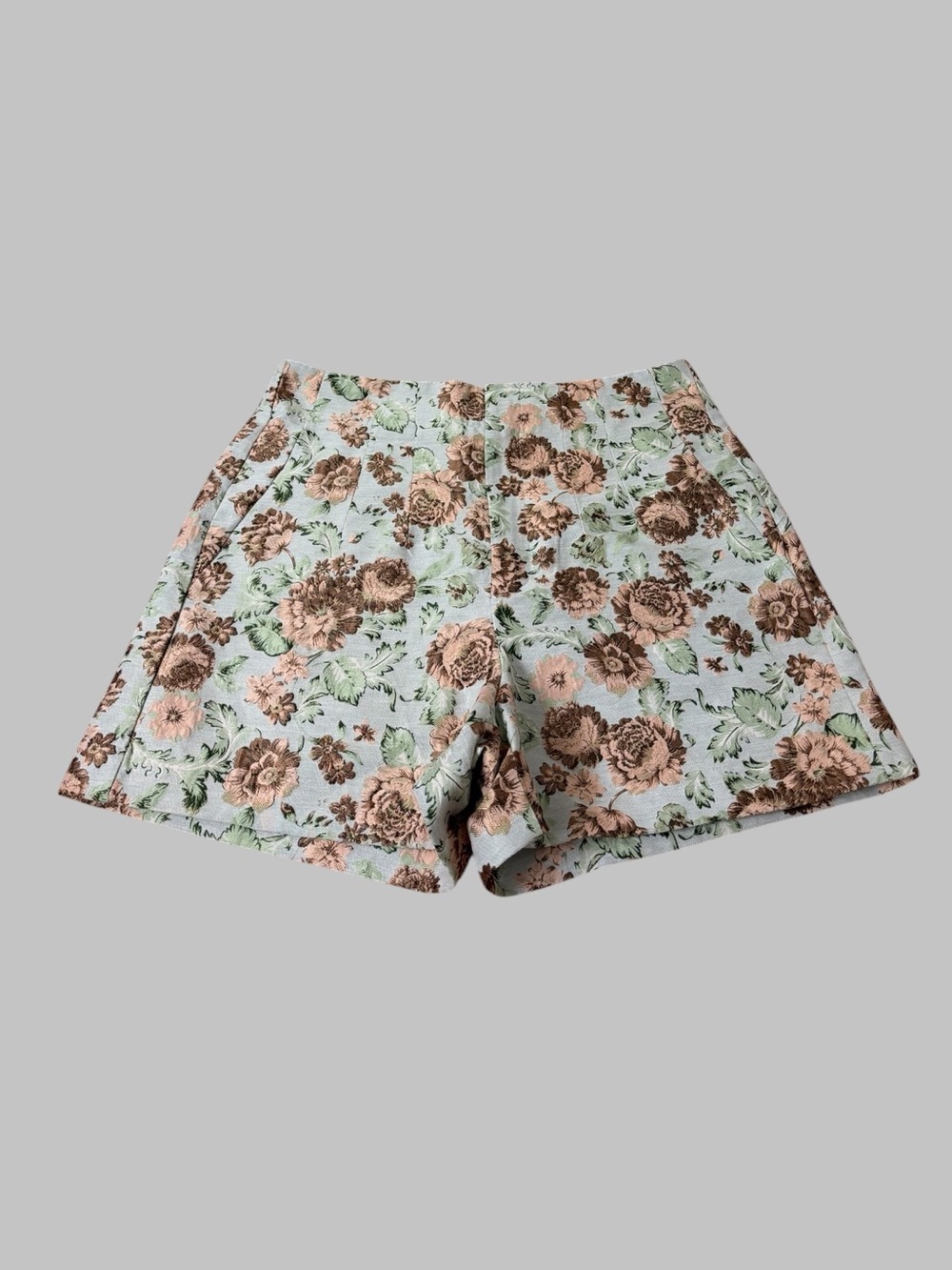 En Saison High-Waisted Floral Kayla Shorts